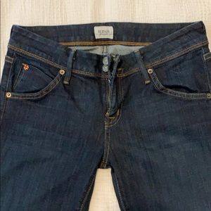 Dark wash Hudson denim